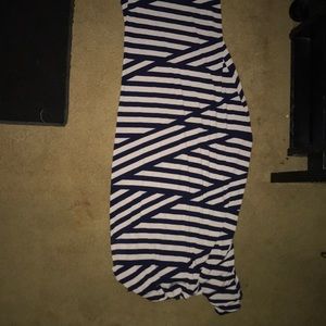 Aye long Blue and gold dress‼️